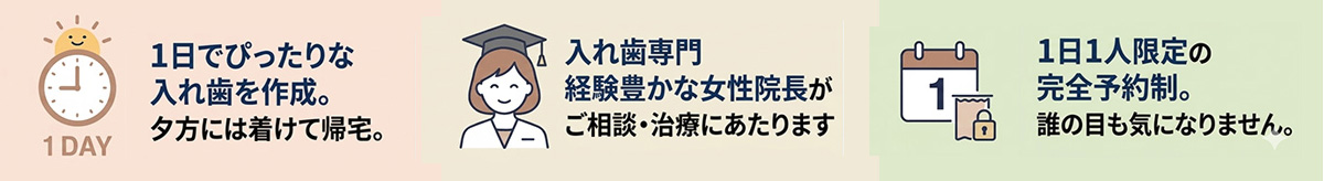 アート歯科3つの魅力
